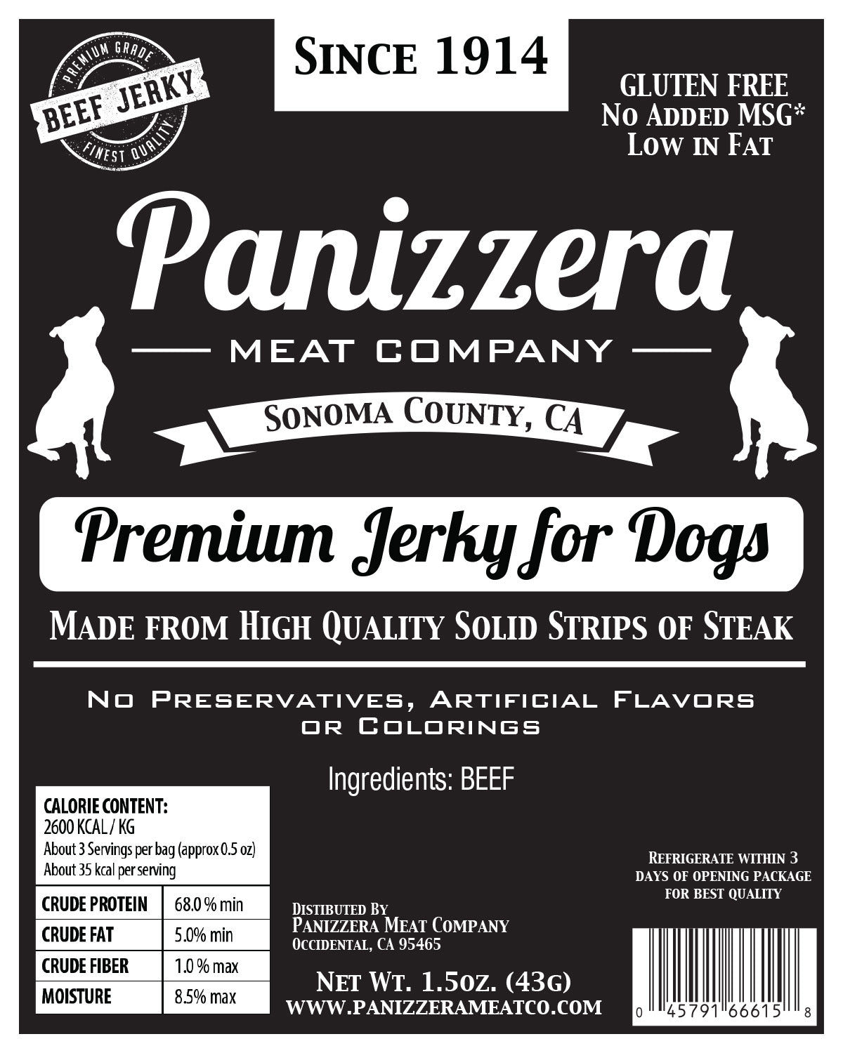 Beef Jerky for Dogs