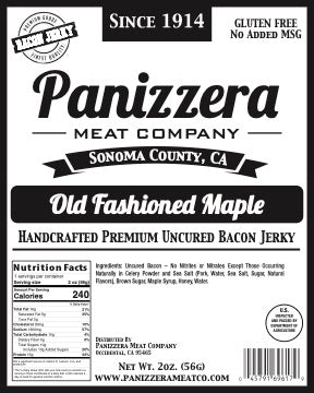 Old Fashioned Maple Bacon Jerky