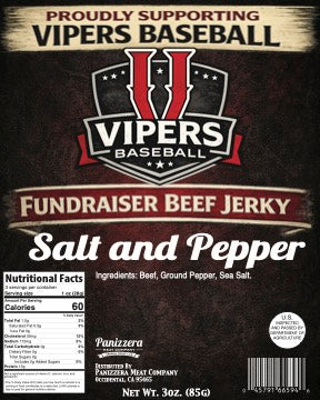 Viper Salt and Pepper Beef Jerky *PREORDER*