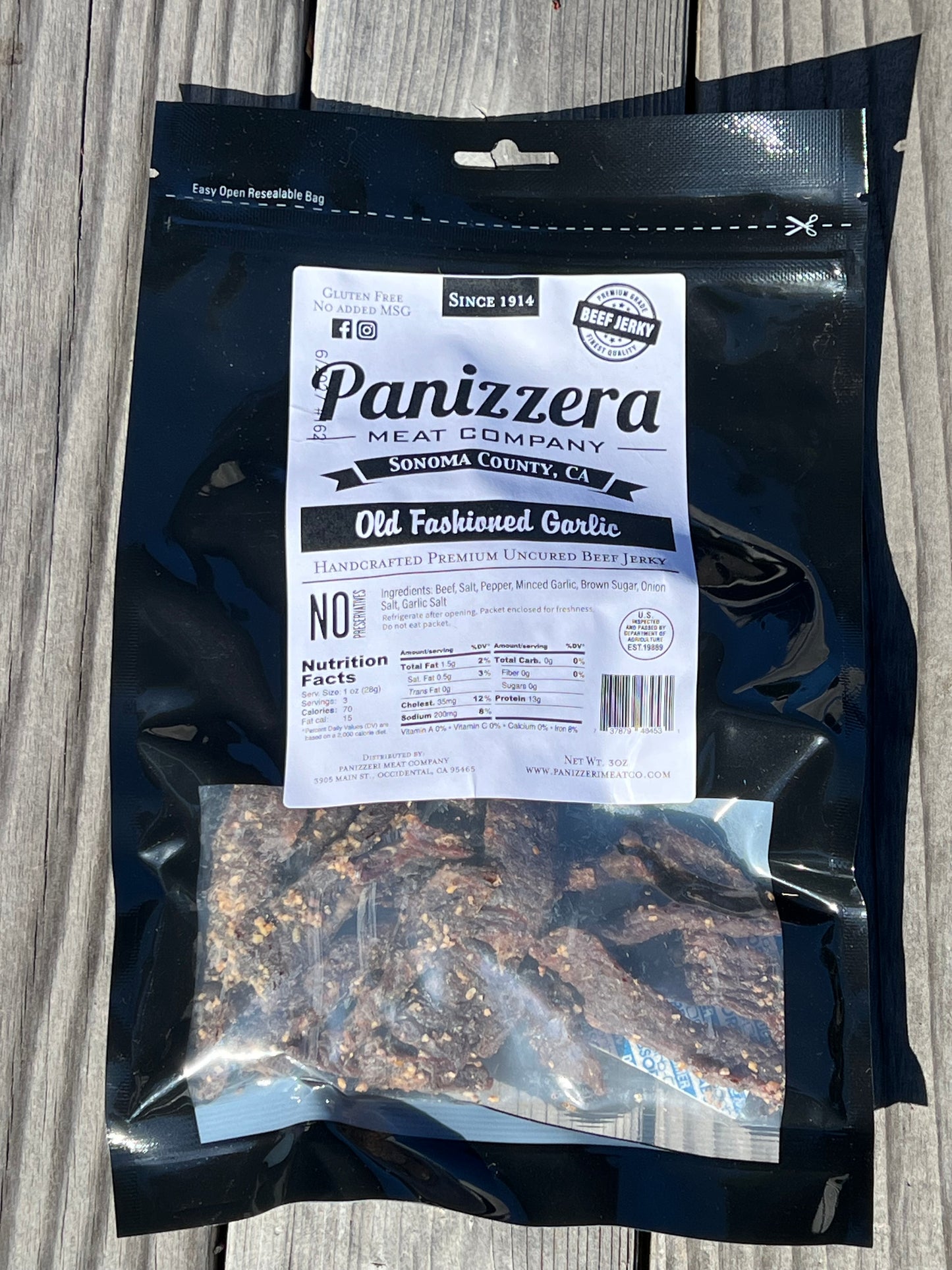 Old Fashioned Garlic Jerky