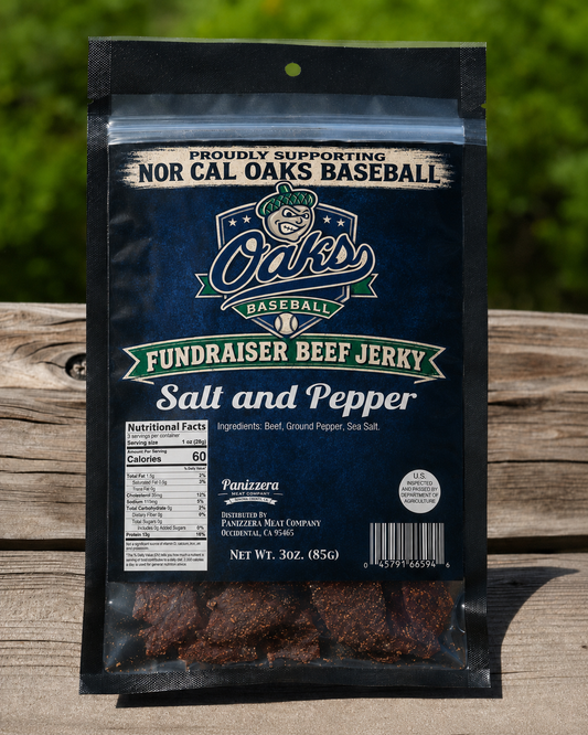 Nor Cal Oaks Salt and Pepper Beef Jerky *PREORDER*