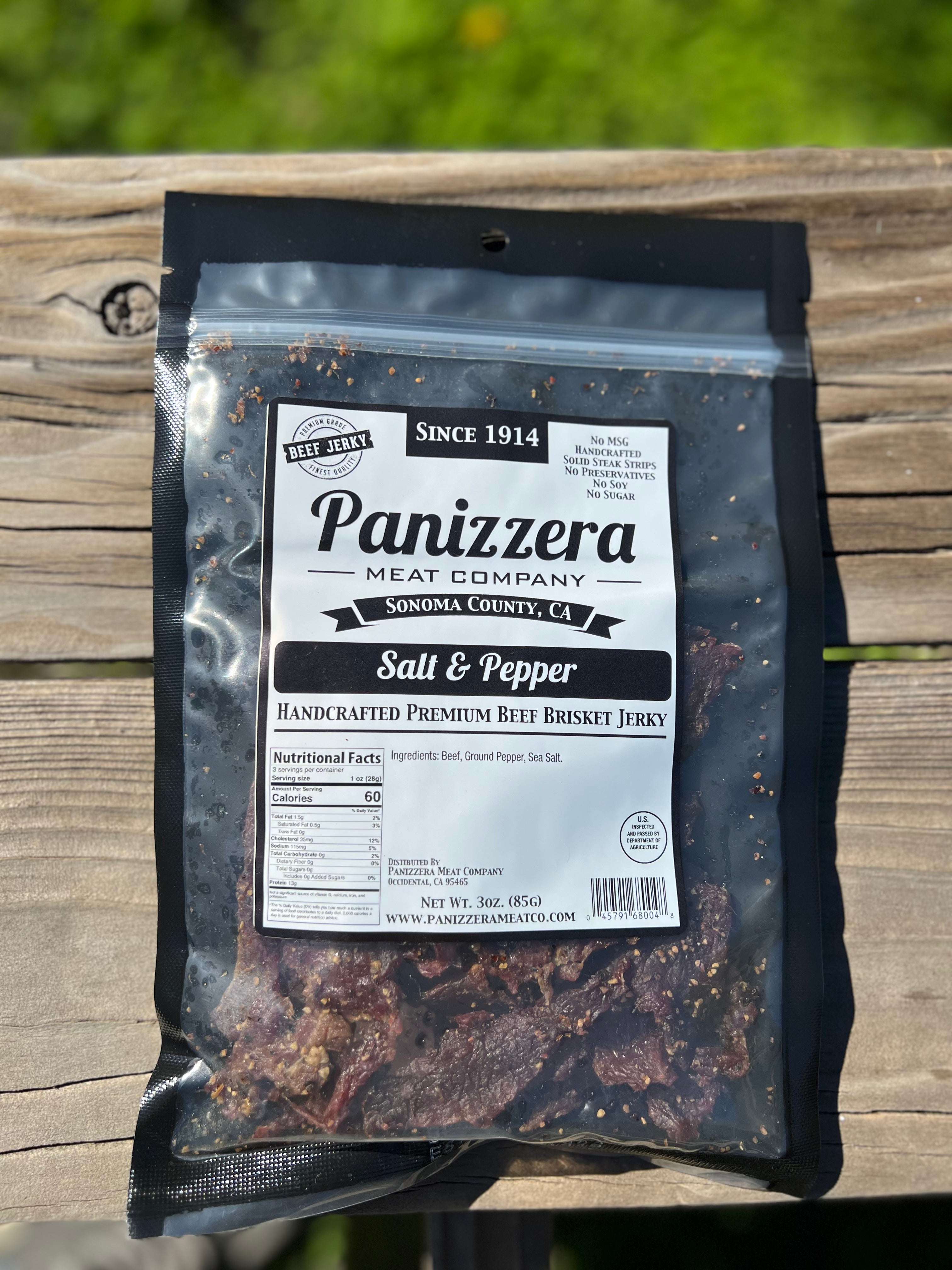 Salt and Pepper Beef Jerky