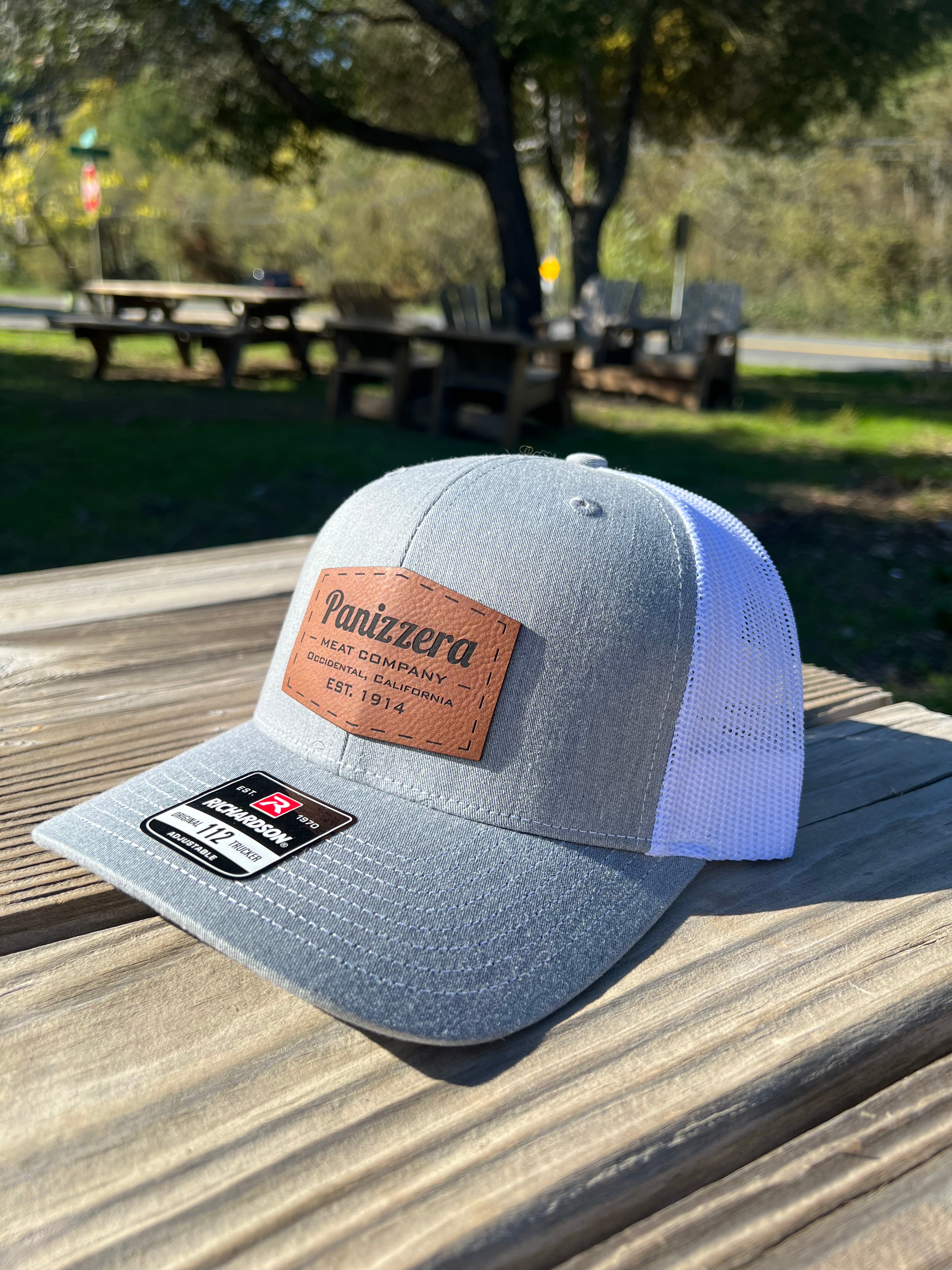 Heather Grey/ White Back Trucker Hat