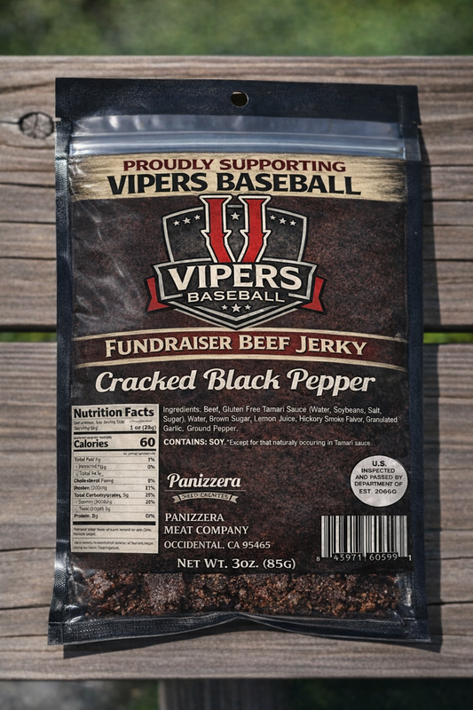 Viper Cracked Pepper Beef Jerky *PREORDER*