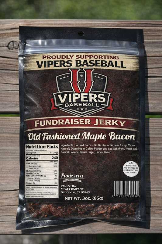 Viper Old Fashioned Maple Bacon Jerky *PREORDER*