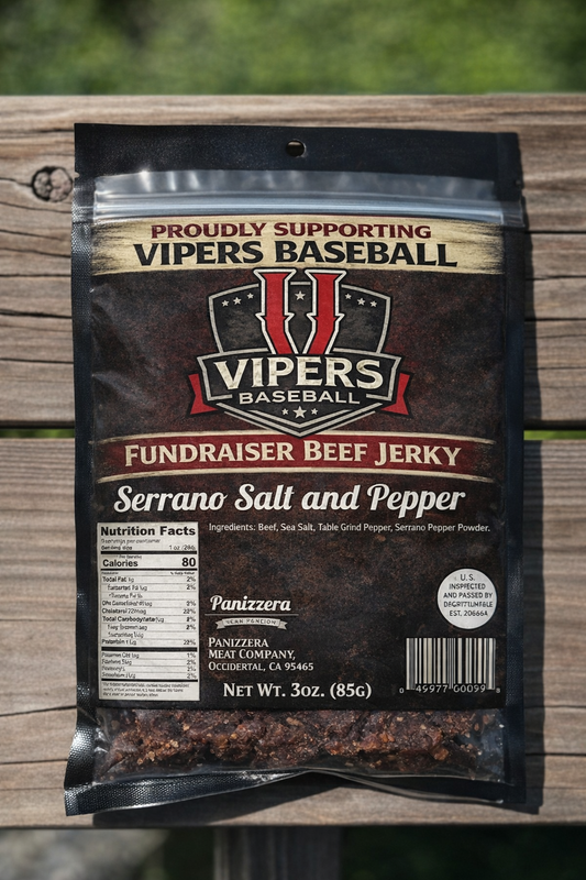 Viper Serrano Salt and Pepper Beef Jerky *PREORDER*