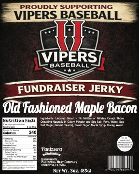 Viper Old Fashioned Maple Bacon Jerky *PREORDER*