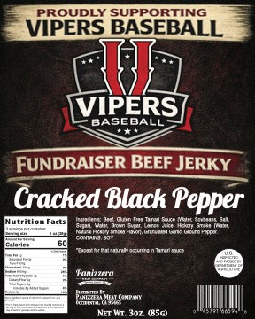 Viper Cracked Pepper Beef Jerky *PREORDER*